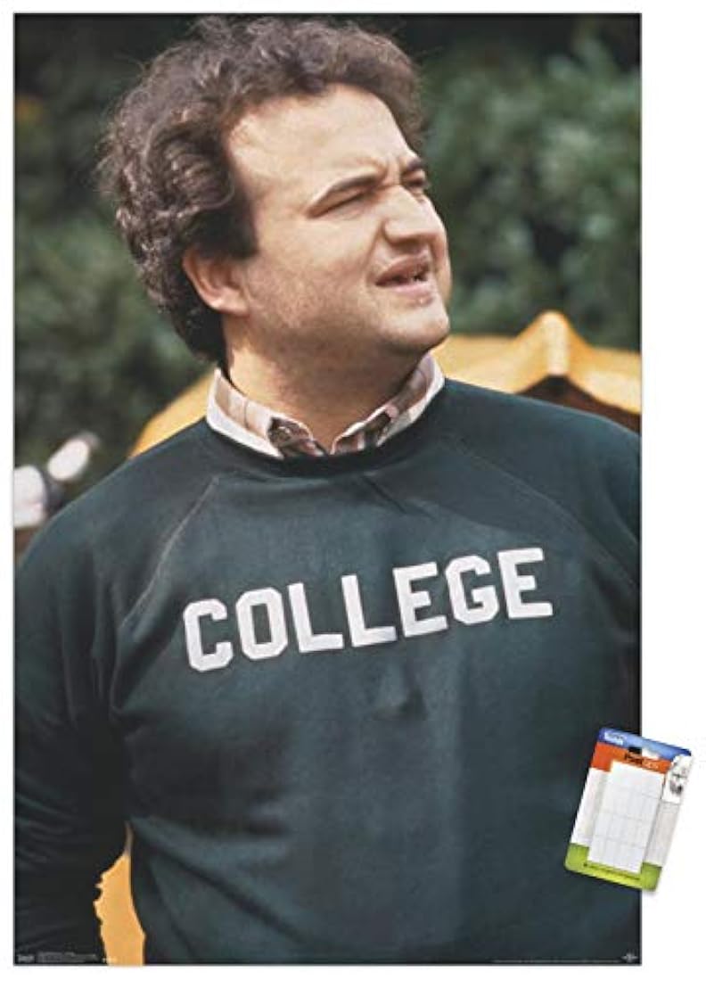 Trends International Animal House-College Mount Bundle Póster de pared, 22.375 x 34, Multi