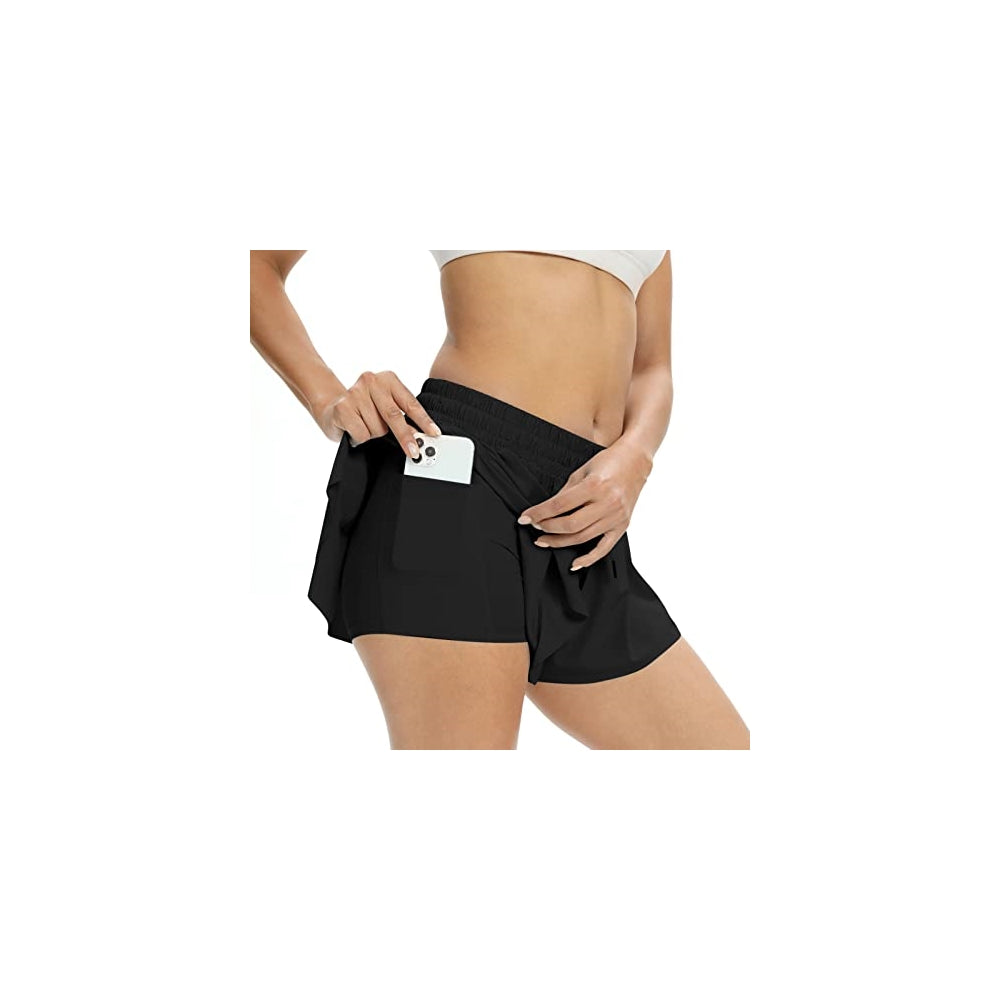 Shorts cortos deportivos para mujer talla XXL