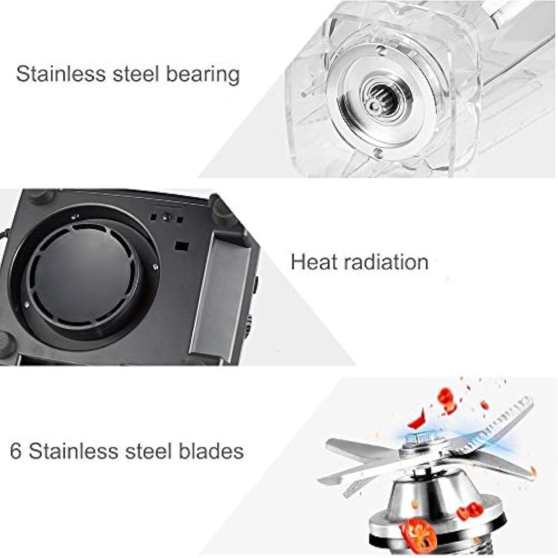 Licuadoras profesional de encimera licuadora de batidos