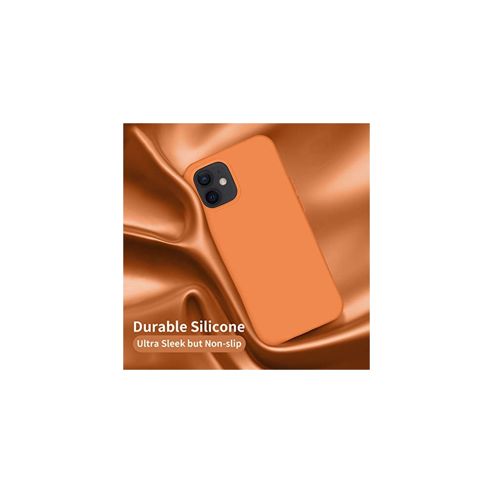 Fundas Y Estuches para iPhone 12 y 12 Pro Naranja
