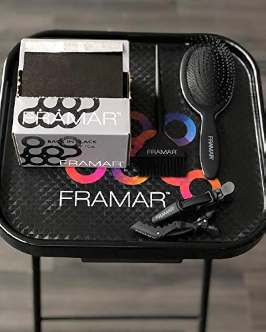 Framar Back In Black Pop Up -Lámina para colorear el cabello