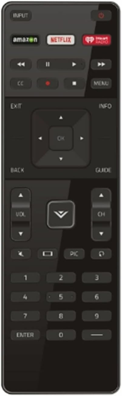 Control Remoto XRT122 Vizio, Sin Programación, Para Vizio TV