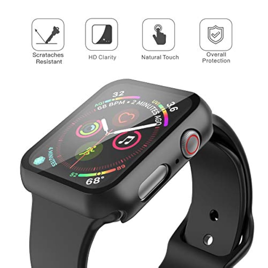 Carcasa rígida compatible con Apple Watch
