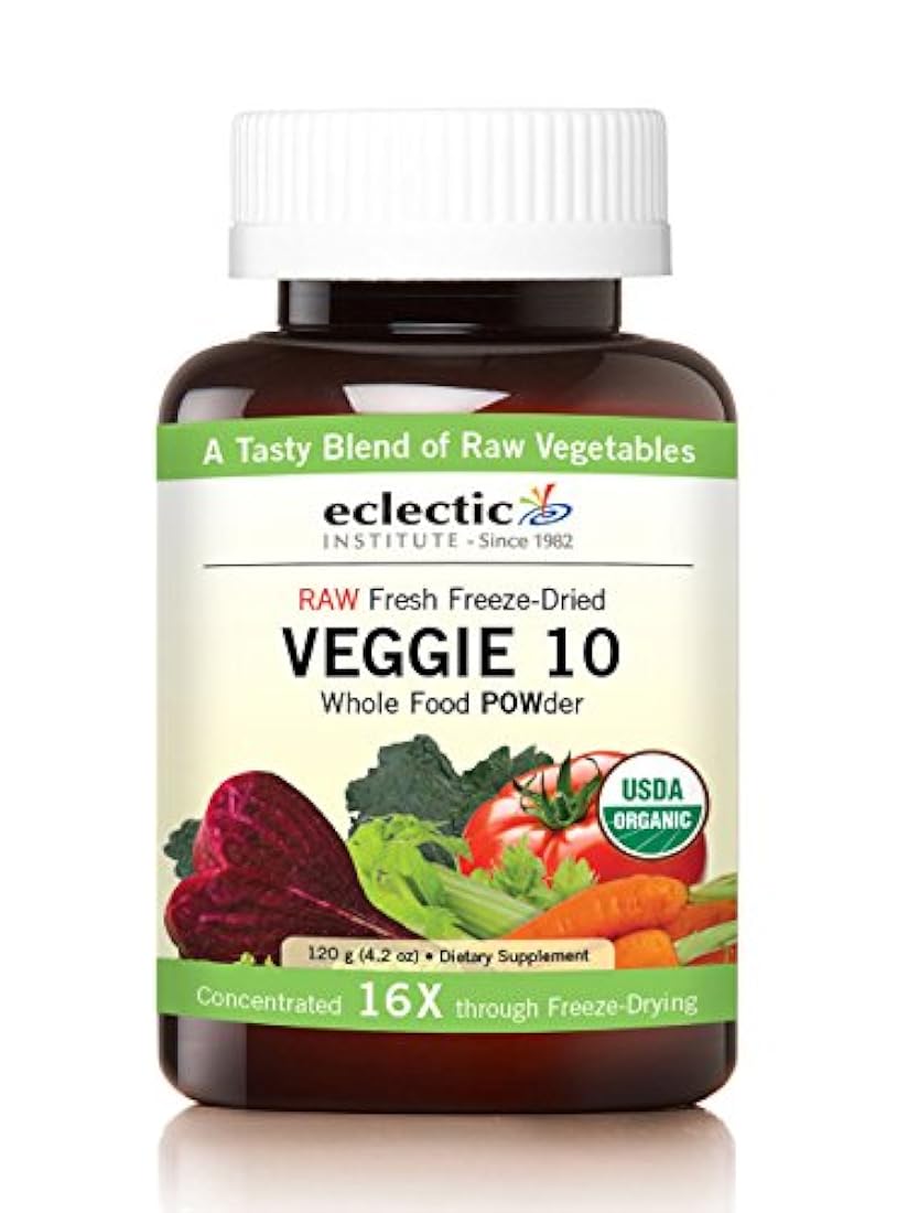 Eclectic Veggie 10 Cog Fdp gramos, verde, 4.23 oz
