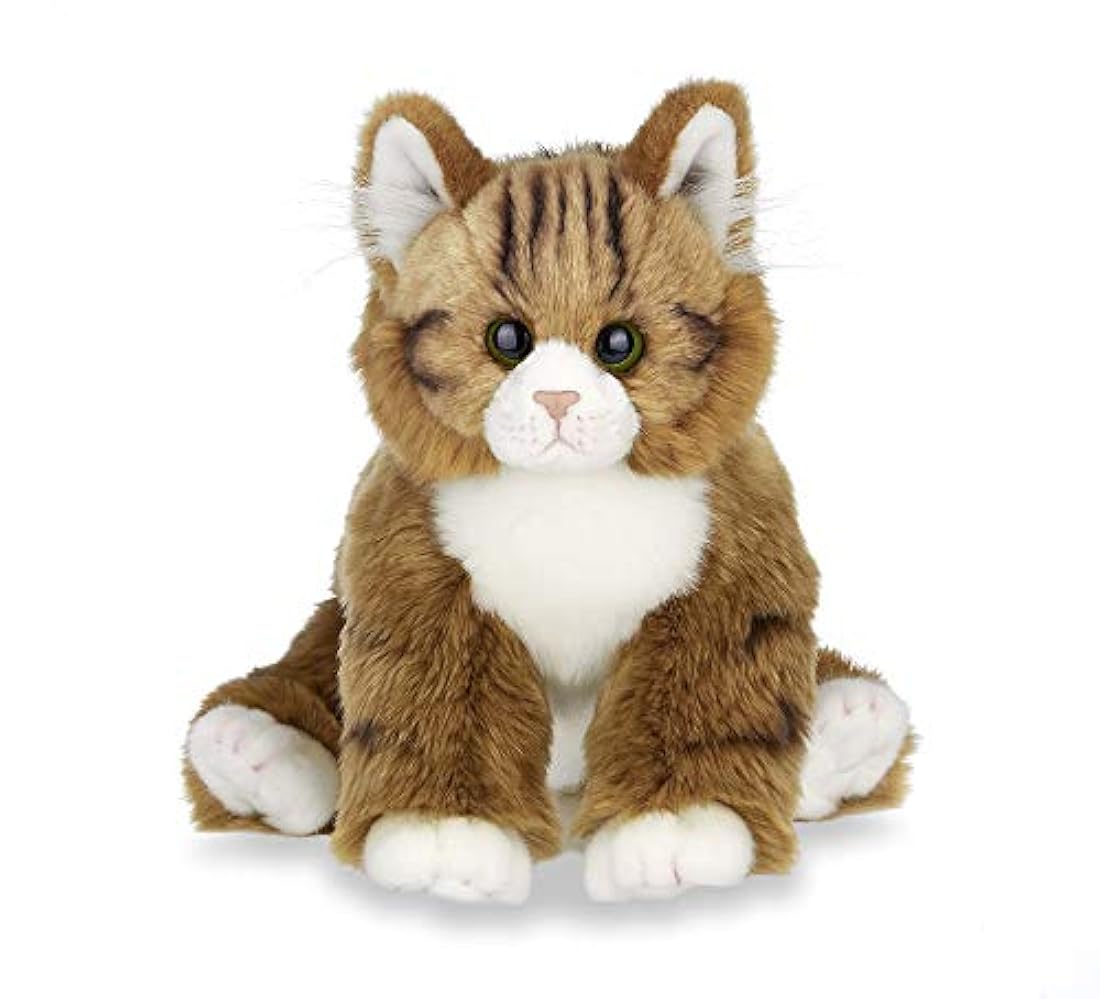 Bearington Collection - Gato de peluche de felpa