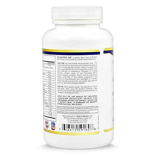 Mineral multivitamínico diario para hombres, mujeres