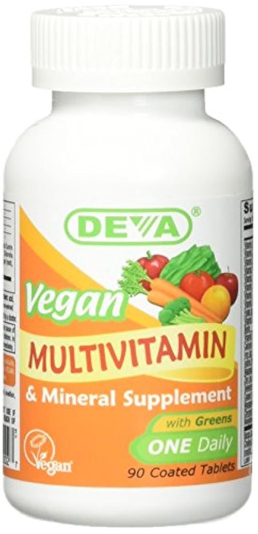 Deva Vegan Multivitamina y Mineral One Daily 90 tabletas
