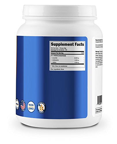 Nutricost BCAA Powder 2: 1: 1-150 porciones
