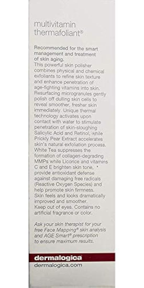 Dermalogica Multivitamínico Termafoliante, 2.5 fl oz