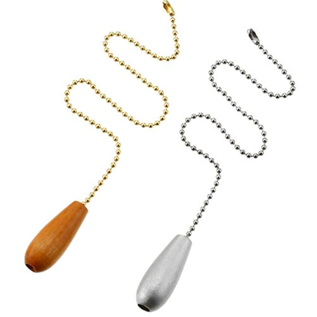 8 cadenas de madera para ventilador de techo - Boao