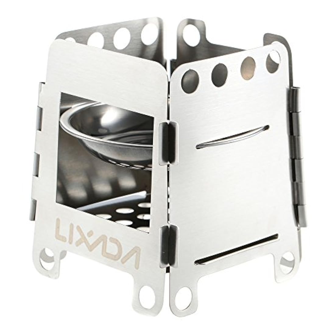 Estufa de camping Titanio/Acero Inoxidable