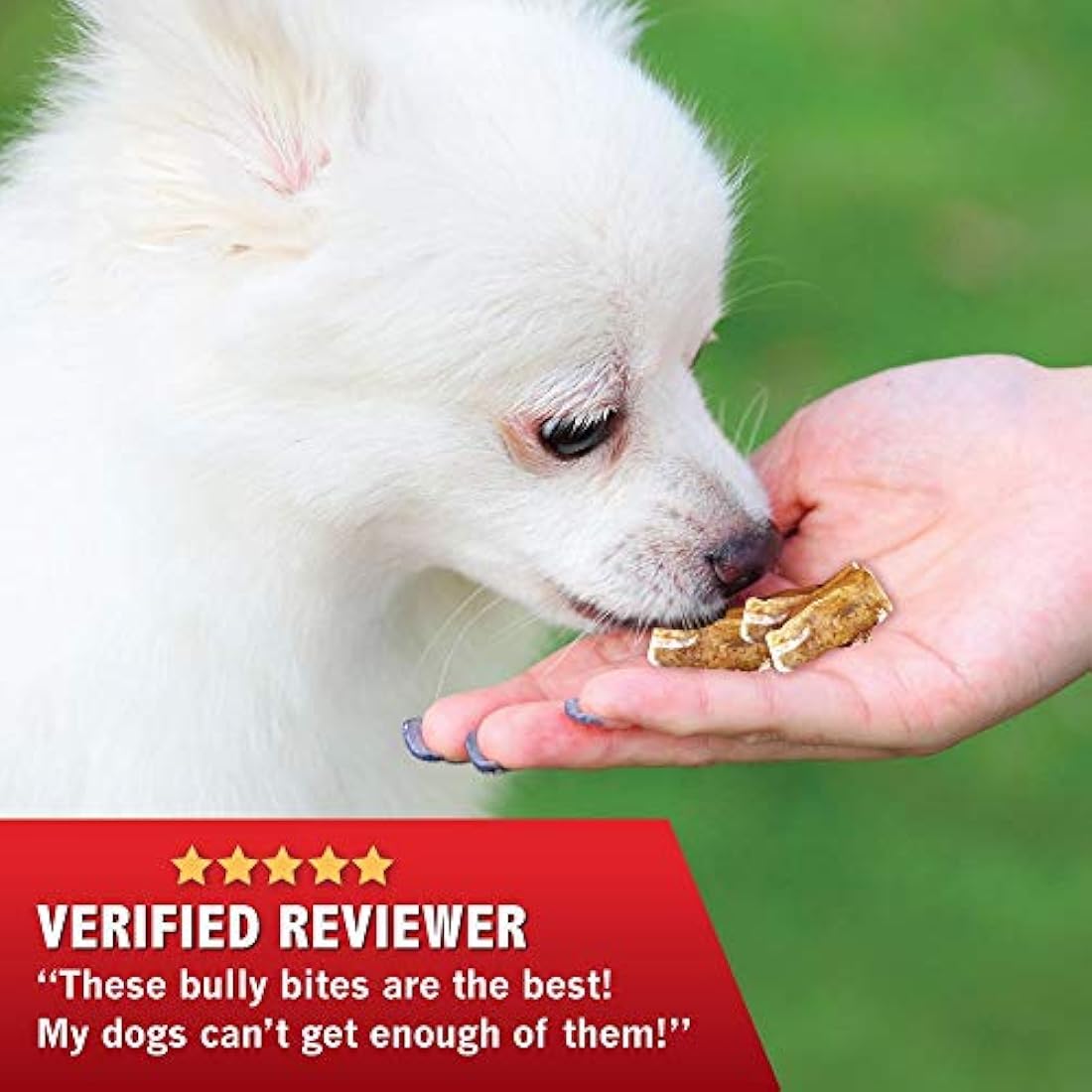 powerpet Bully Stick Bites 1Lb Dog Treats Natural