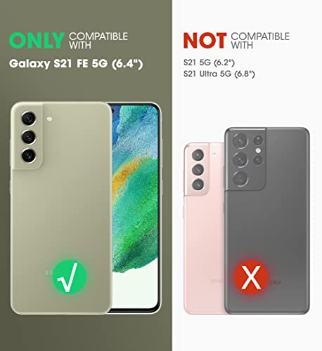 SUPCASE Unicorn Beetle Pro Series - Funda diseñada para Samsung Galaxy S21 FE (versión 2022), funda resistente de doble capa de cuerpo completo y funda con soporte con protector de pantalla integrado (tilt)