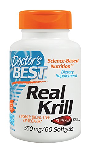 Doctor's Best Real Krill, 350mg 60-Count