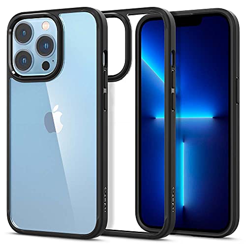 Spigen Ultra híbrido diseñado para iPhone 13 Pro caso (2021) - negro mate