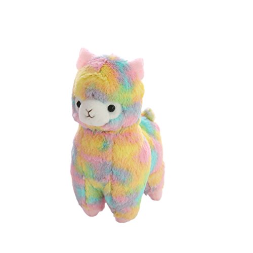 Peluche Suave Peluche 7 '' Llama Rainbow Alpaca