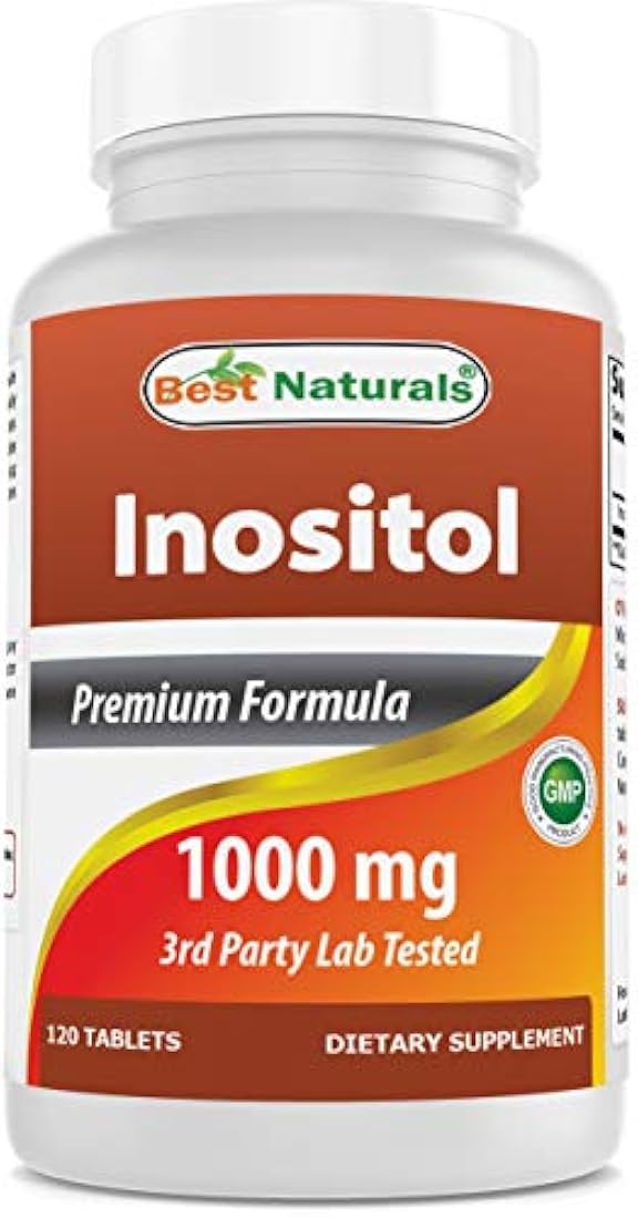 Best Naturals Inositol 1000 mg 120 tabletas llamados