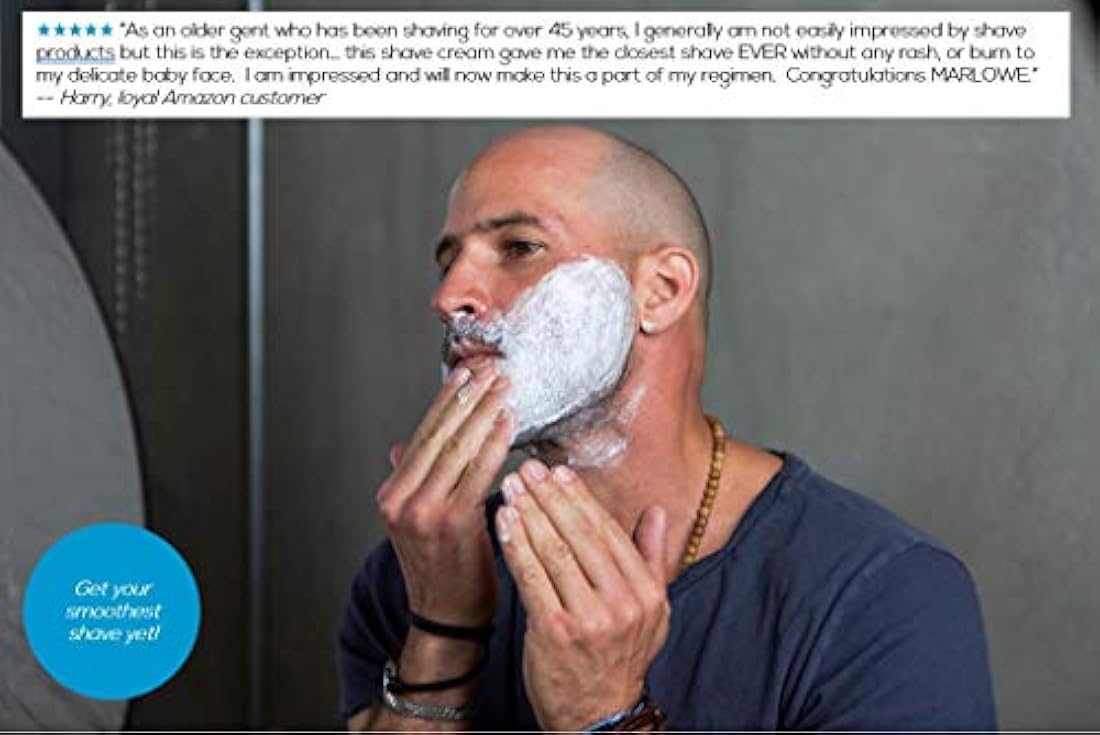 MARLOWE Crema de afeitar con manteca de karité
