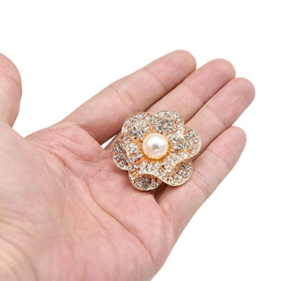 eGlomart kit de 9 broches con diamantes de imitación