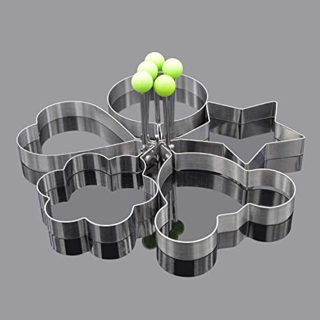 Molde Anillo Huevo Pancake molde de acero inoxidable