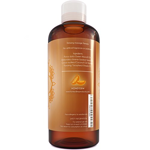 Aceite de masaje sensual puro de vainilla para el cuerpo