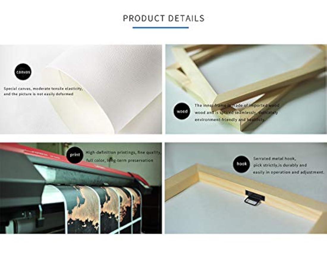 Arte de pared para decoración del hogar, pintura abstracta