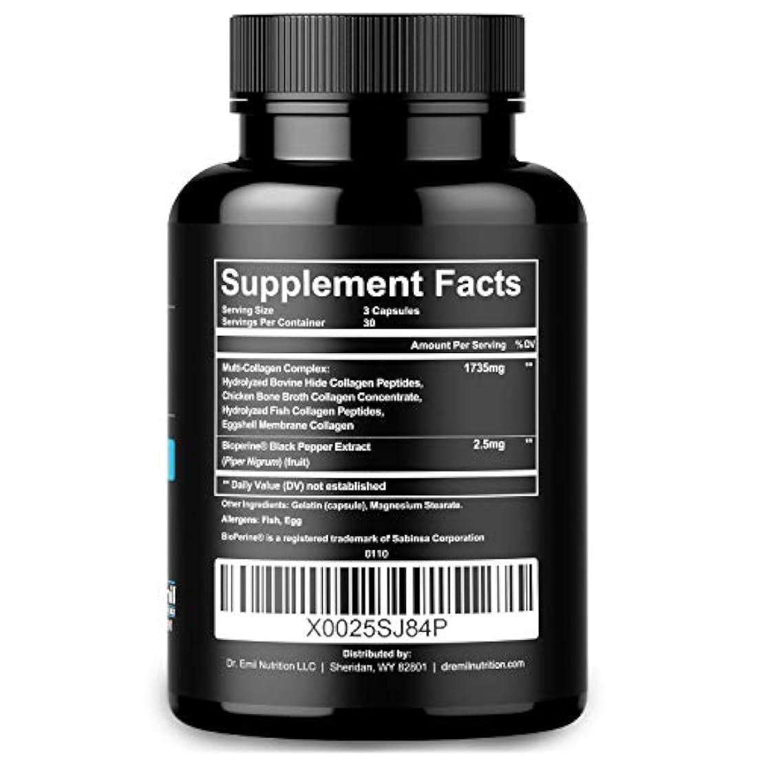 colágeno potenciador de absorción, mezcla de proteínas