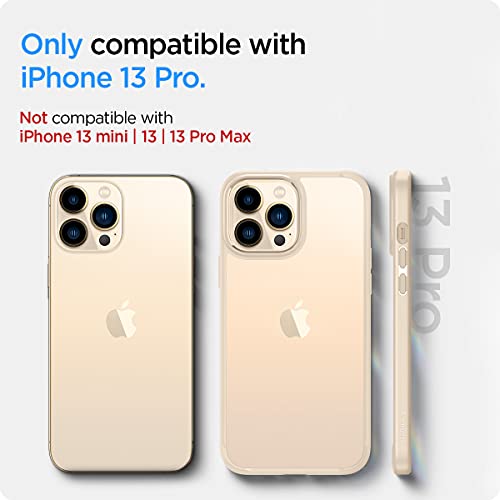 Spigen - Funda ultra híbrida diseñada para iPhone 13 (2021) - beige arena