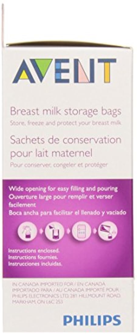 bolsas de almacenamiento de leche materna transparentes 6onz