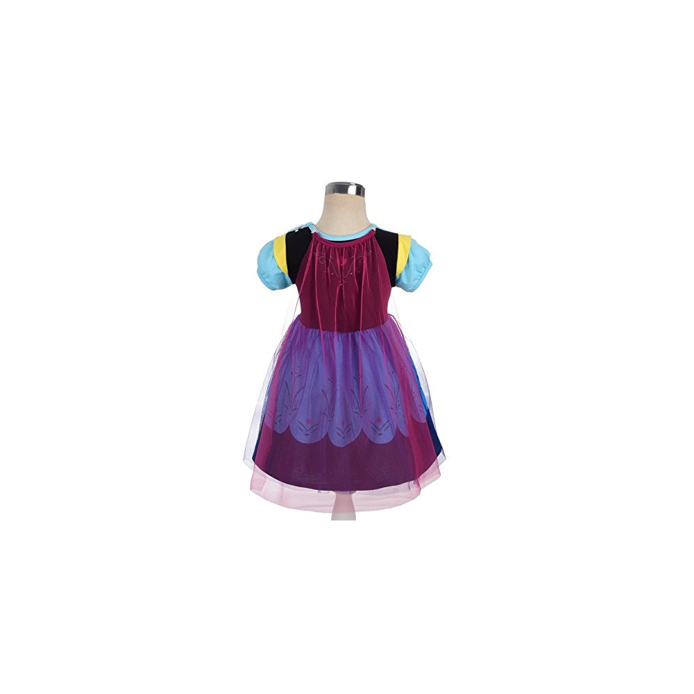 Disfraz Vestido de princesa para niñas pequeñas talla 2T