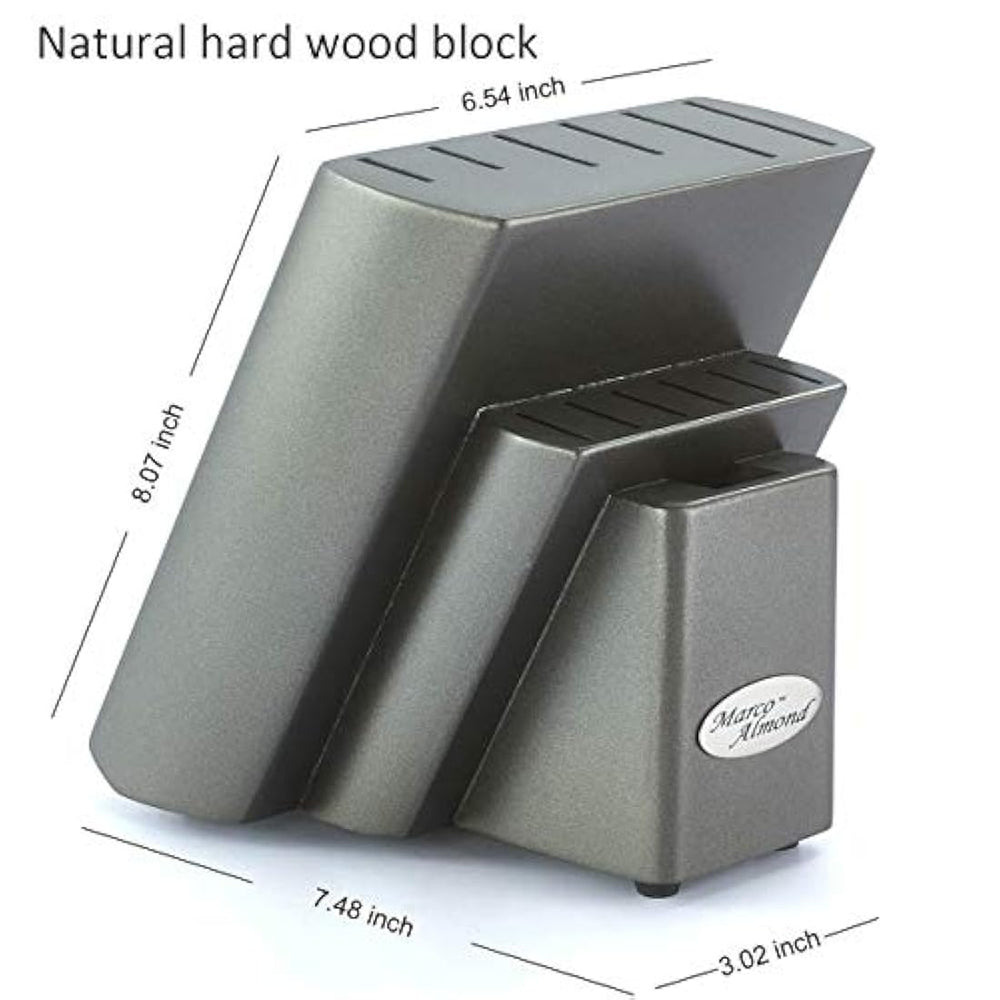 juegos de cuchillos Marco Almond en acero inoxidable