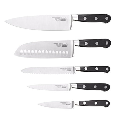 Cooks - Cuchillo de cocina de acero inoxidable