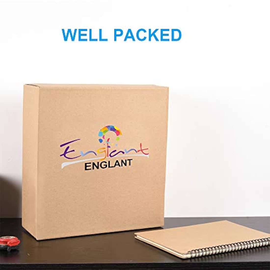 Englant juego de 4 paneles con paisaje marino y amanecer