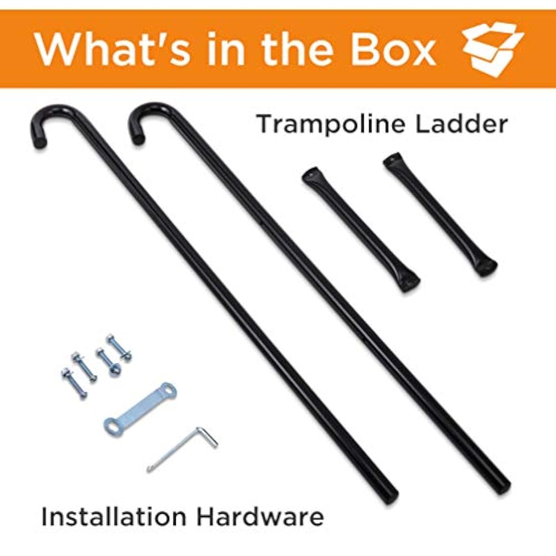 Escalera de seguridad para trampolín SERENELIFE SLTRA12LDR