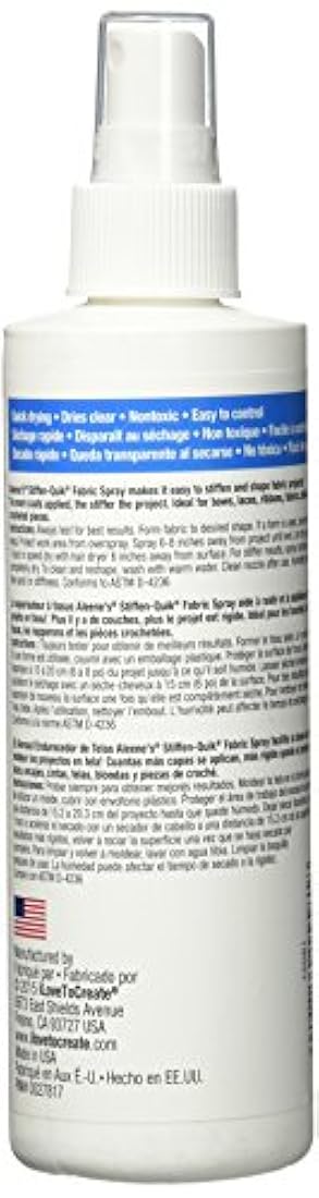 Aleene's 15581 Stiffen-Quick - Espray de refuerzo de tela