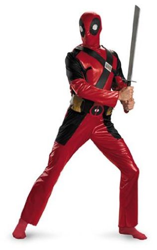 Disfraz de Marvel Deadpool para hombre X-Large / 42-46