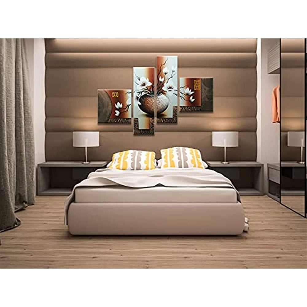 cuadros - pintura al óleo floral en lienzo