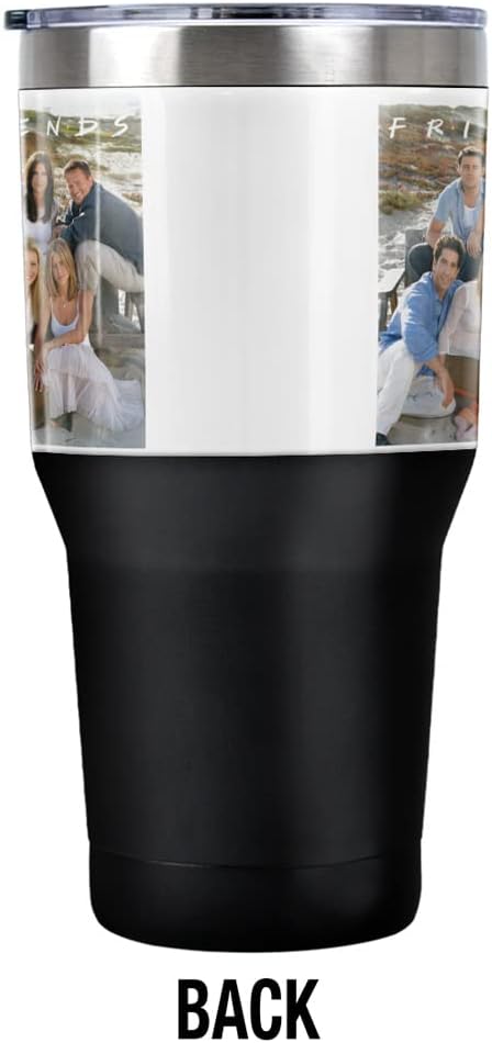 Taza de Acero Inoxidable LOGOVISION 30 oz con Tapa Antifugas