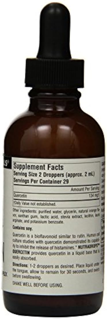 SOURCE NATURALS Quercetina Nutradrops, 2 onzas líquidas