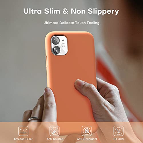 TOCOL Funda diseñada para iPhone 11 con 2 protectores