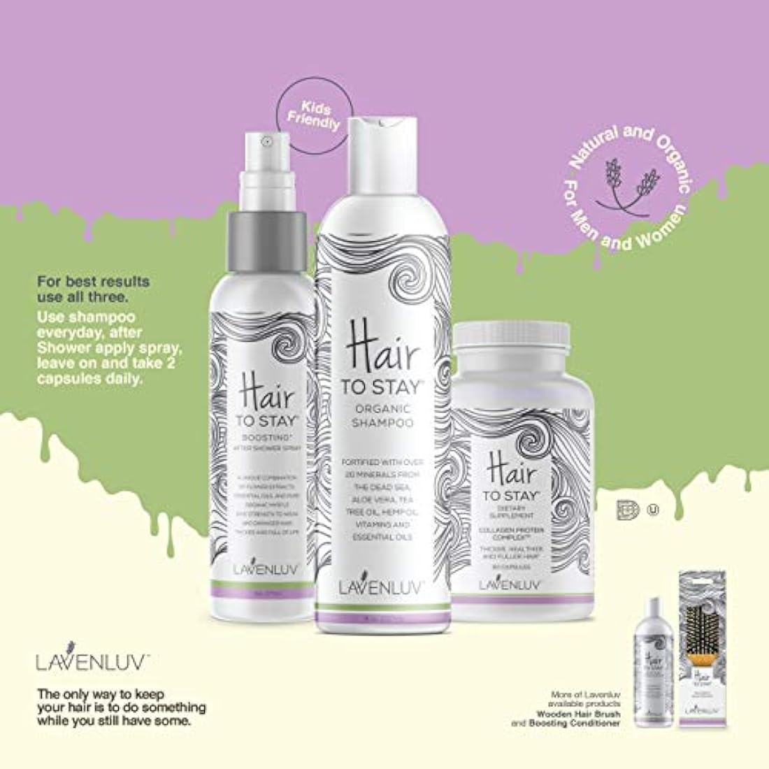 Complemento dietético para el cabello