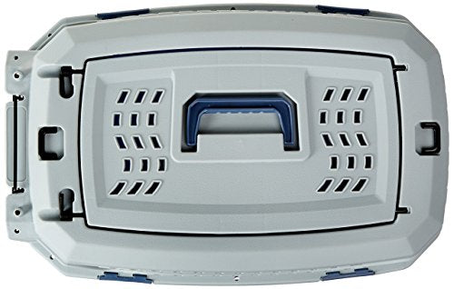 Perrera para mascotas de carga superior, dos puertas