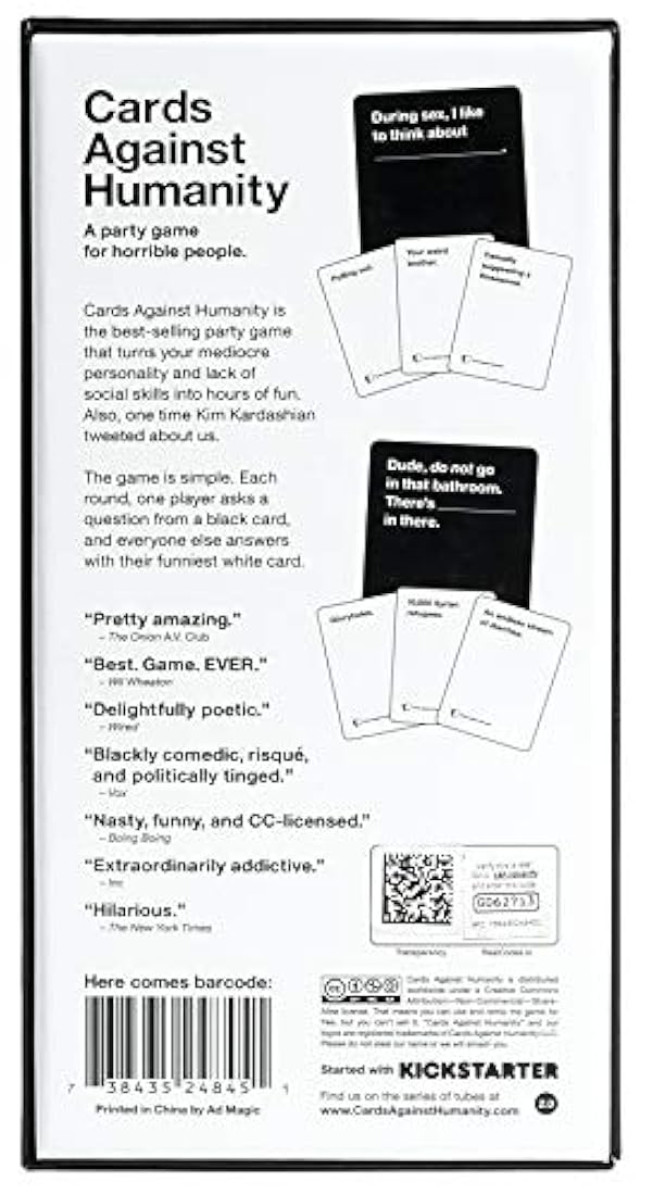 Tarjetas contra la Humanidad