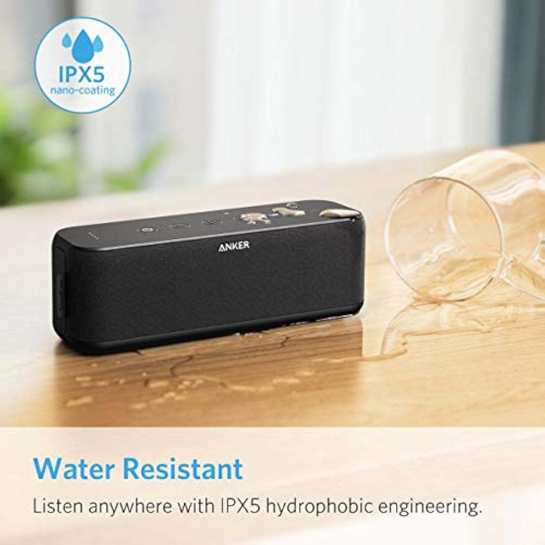 Altavoces resistente al agua, batería portátil - Anker