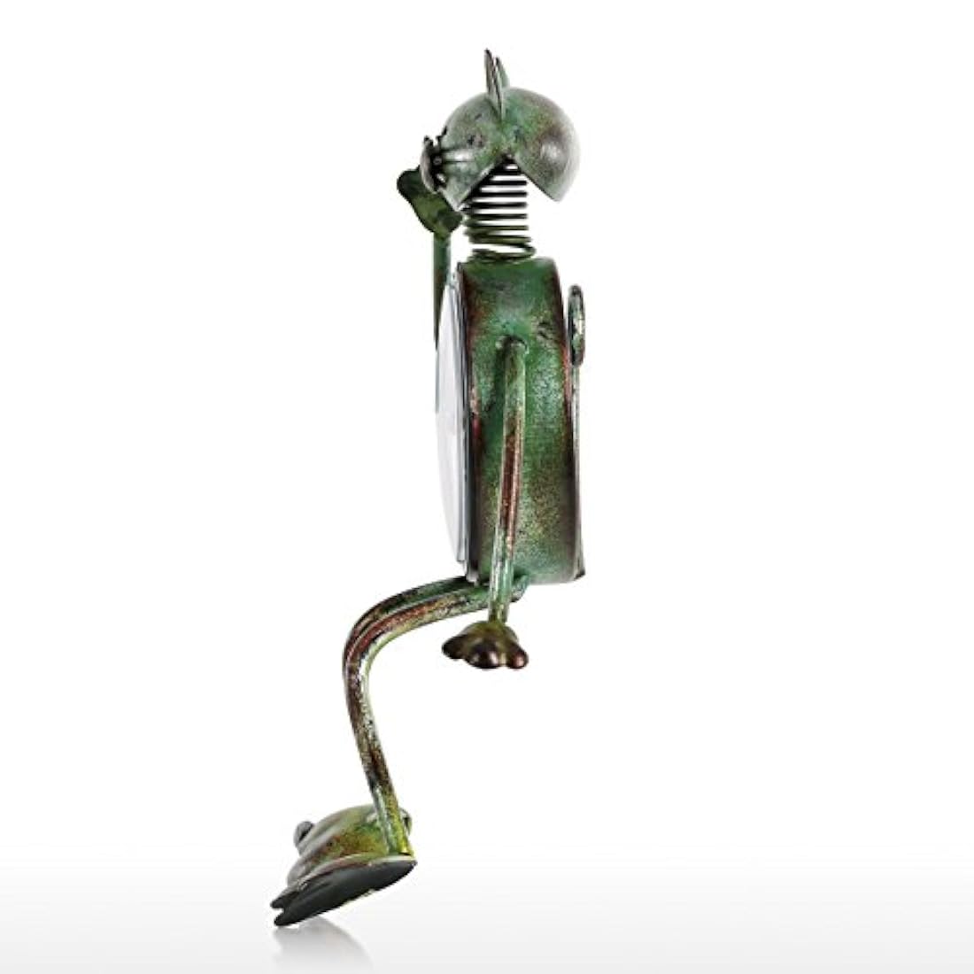 Reloj de escritorio Hecho a mano Vintage Metal Gato.