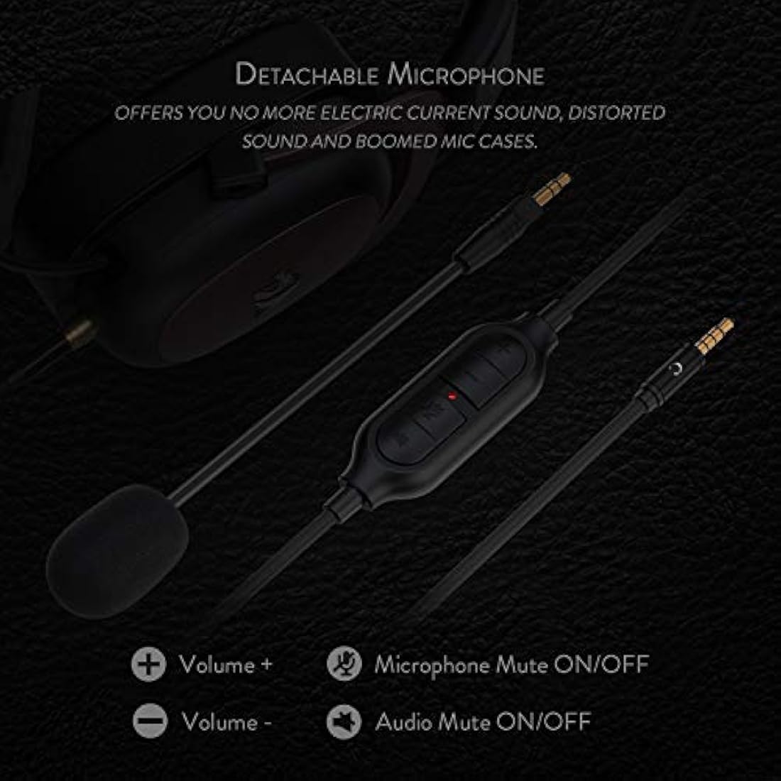 Redragon - Auriculares para videojuegos con cable café: H510.