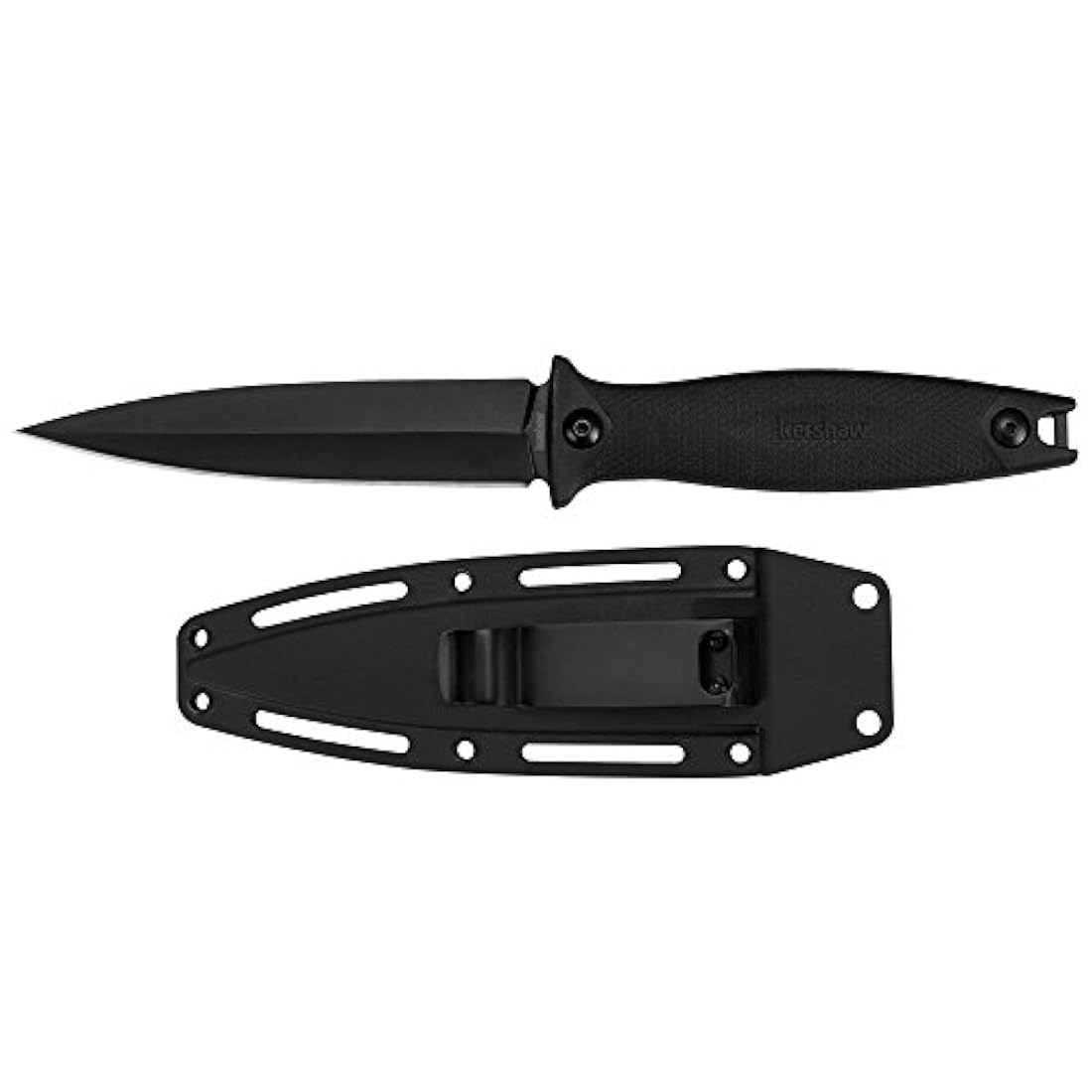 Cuchillo de hoja fija para bota, para agente secreto