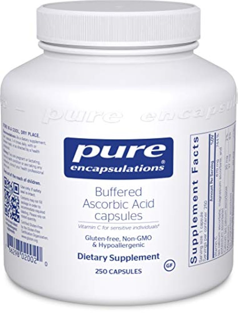 Pure Encapsulations Ácido ascórbico amortiguado 1