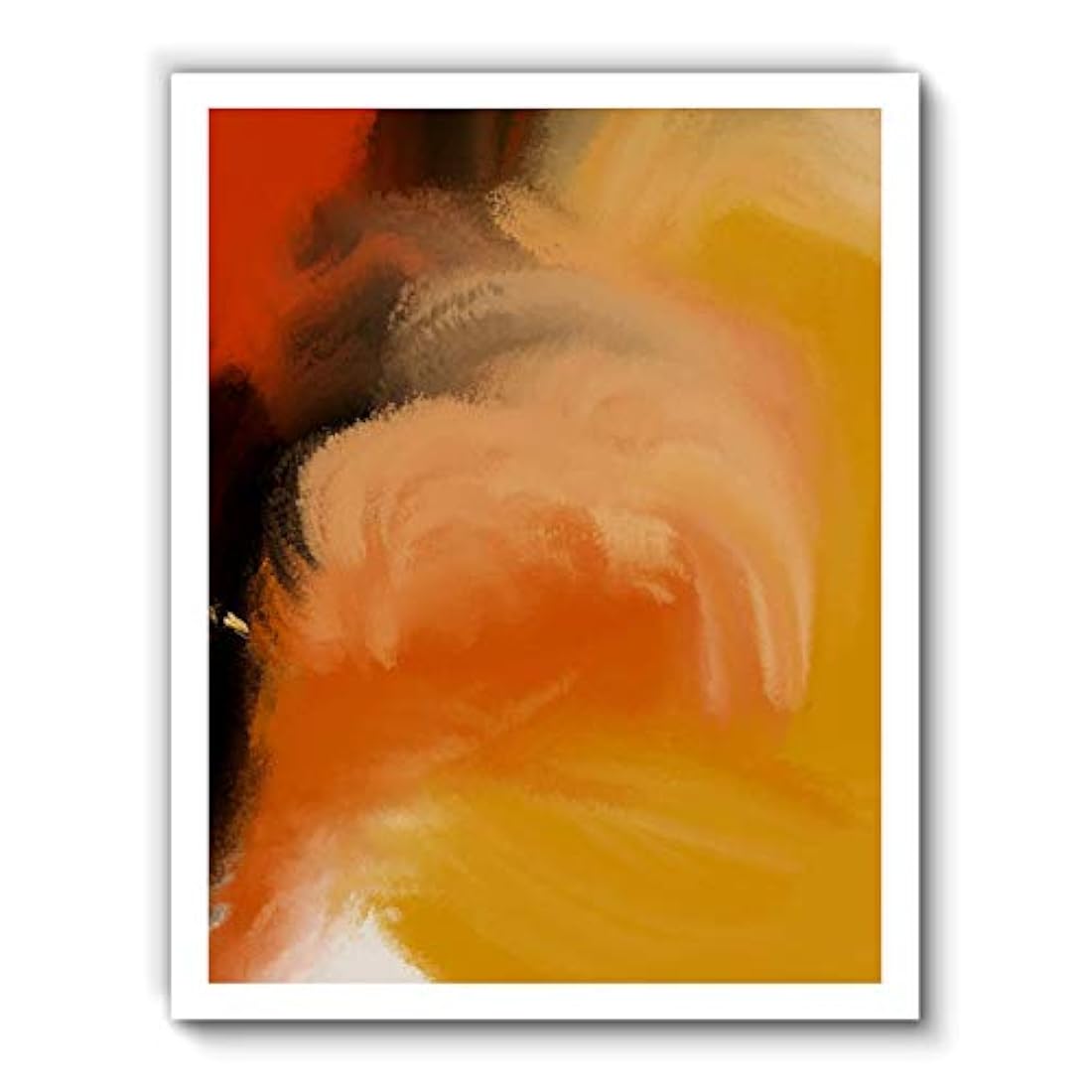 gota de sol poster de arte abstracta moderna