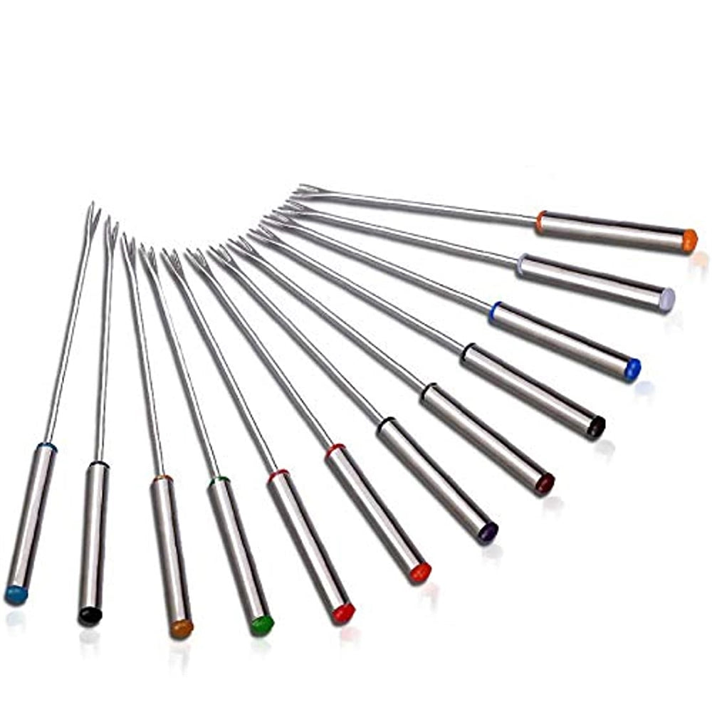 Fondue de varas de Acero Inoxidable NUTRICHEF PRTPKFONDSTK12